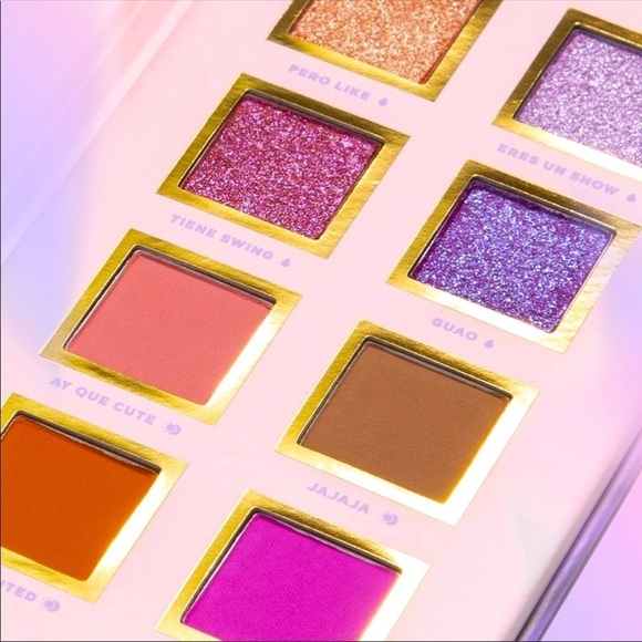 NWT Alamar Cosmetics Spanglish Pressed Pigment Eyeshadow Palette - Picture 1 of 8